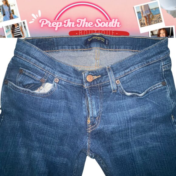 Levi’s 524 Too Superlow Jeans Size 5 28x28 Y2K Flare - Picture 6 of 10